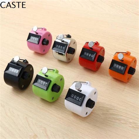 Caste Mini Timer Counter Tools Hour Meter Metal Hand Tally Counter