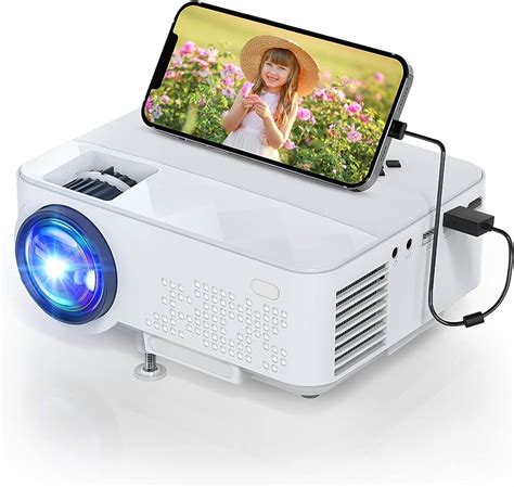 Vidéoprojecteur 5G WiFi Bluetooth 8000 Lumens Giaomar 1080P Full HD