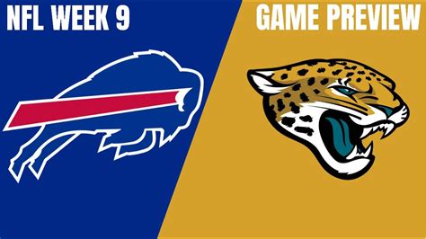 Buffalo Bills Vs Jacksonville Jaguars Nfl Week 9 Game Preview Youtube