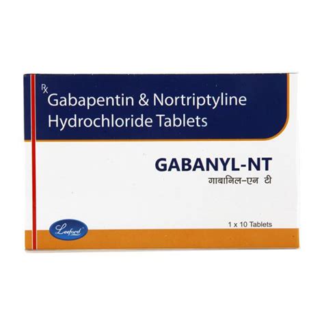 Gabanyl Nt Mg Tablet S Price Uses Side Effects Netmeds