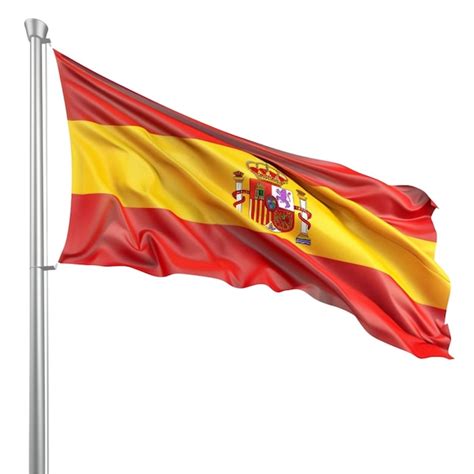 Una Bandera Que Dice El Nombre De La Bandera Roja Y Amarilla Archivo