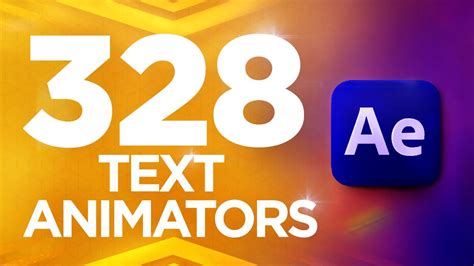 Text Animators In After Effects Showcase Happy New Year Used