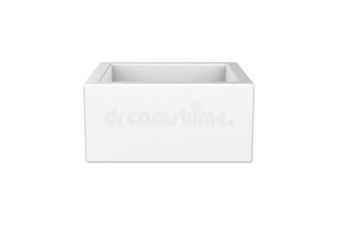 View of Open Box on White stock illustration. Illustration of paper - 141069027