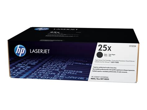 Hp Laserjet 25x Black Toner Cartridge Cf325x Winc