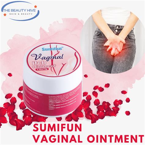 Sumifun Vaginal Itching Cream Women Private Antibacterial Ointment Anti Itch Skin Female