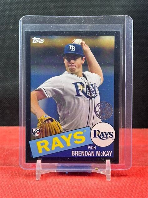 2020 Topps Series 1 1985 35th Anniversary Black Parallel 96 Brendan