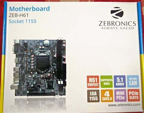 For Computer Zebronics Motherboard at Rs 3550/piece in Rewa | ID ...