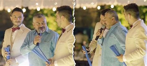 Discurso de papá en la boda gay de su hijo se hace viral Actualidad LOS40 México