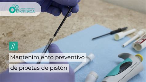 Mantenimiento preventivo de pipetas de pistón YouTube