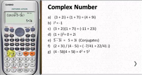 Complex Number Algebra Calculator