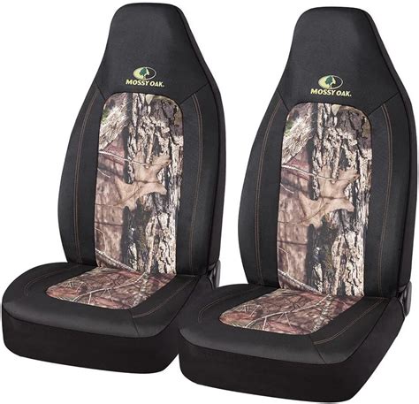 Amazon Mossy Oak Camo Seat Covers High Back Made With Rip Stop