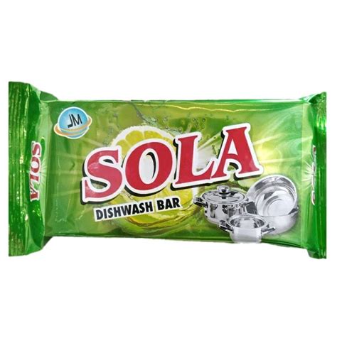 160gm Sola Dishwash Bar Packaging Size 100 Gm Packaging Type Pack