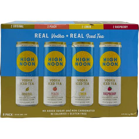 High Noon Vodka Iced Tea Variety Pack Gotoliquorstore