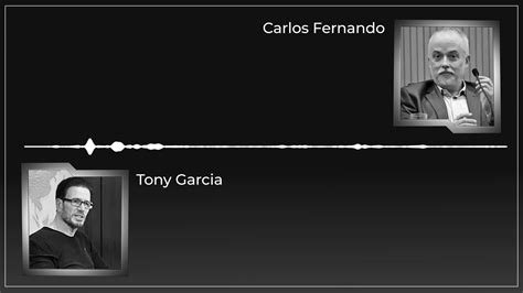 Tony Garcia on Twitter Esse áudio é o primeiro de uma série onde a