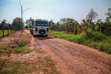 Obras Do Asfalto Novo Vida Nova J Est O Em Andamento Em Tr S