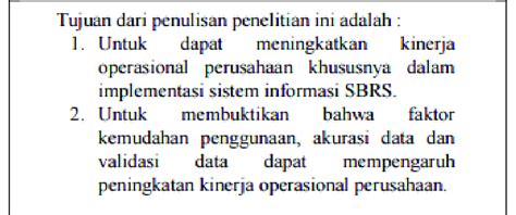 Gambar 36 Contoh Tujuan Penelitian Dalam Jurnal Jsi Vol8 No1 2012