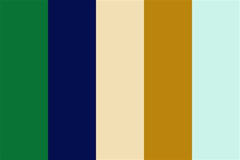 Mid Century Modern Color Palette