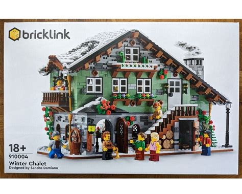 LEGO Bricklink Winterliche Almhütte 910004 Winter Chalet Limitiert