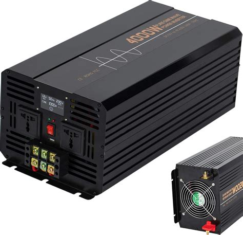 4000 Watt Pure Sine Wave Power Inverter 12v24v Dc To 110v