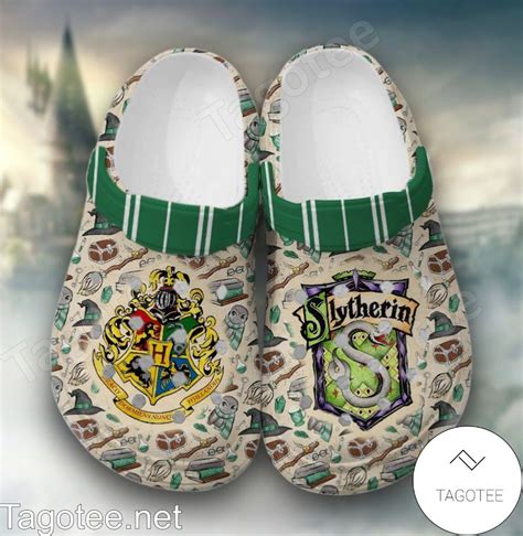 Harry Potter Slytherin Crocs Clogs Tagotee