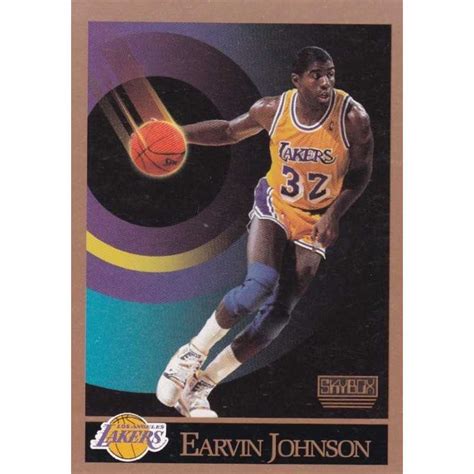 MAGIC JOHNSON 1990 91 SKYBOX