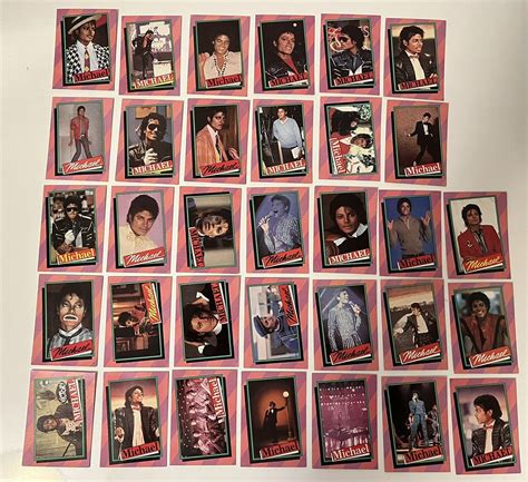 Michael Jackson 1980s Trading Cards - Michael Jackson Official Site