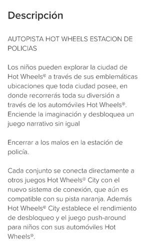 Hot Wheels Estación De Policía Cuotas sin interés
