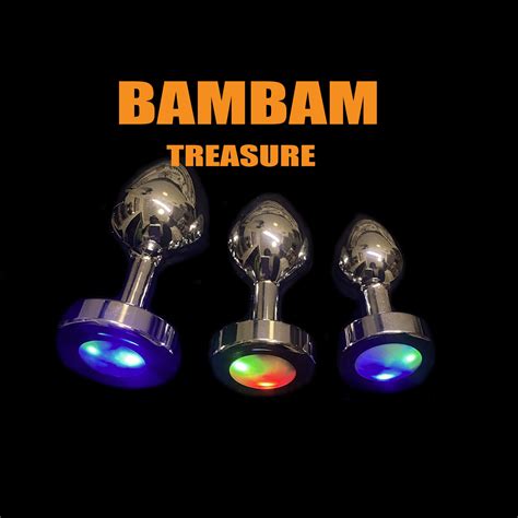 Bdsm Butt Plugs With Colorful Led Lighting Yoni Wands Anal Plugs Anal Beads Ball Sex Toys