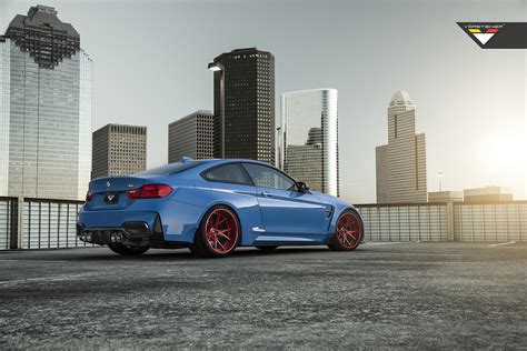 Yas Marina Blue BMW M4 GTRS4 Widebody By Vorsteiner GTspirit