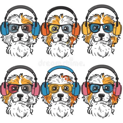 Cartoon Headphone Stock Illustrations 19516 Cartoon Headphone Stock