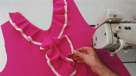 Women S Collar Sewing Technique Sewing Tips And Tricks Spiral