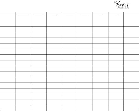 Spirit Event Coordiators Cheerleading Tryout Score Sheet In Word And