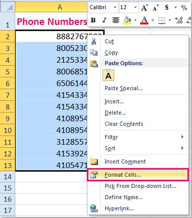 Step By Step Methods To Add Dashes To Phone Numbers In Excel