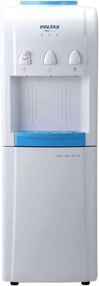 Blue Star Hot Cold And Normal Water Dispenser With Non Cooling Storage Cabinet White Blue