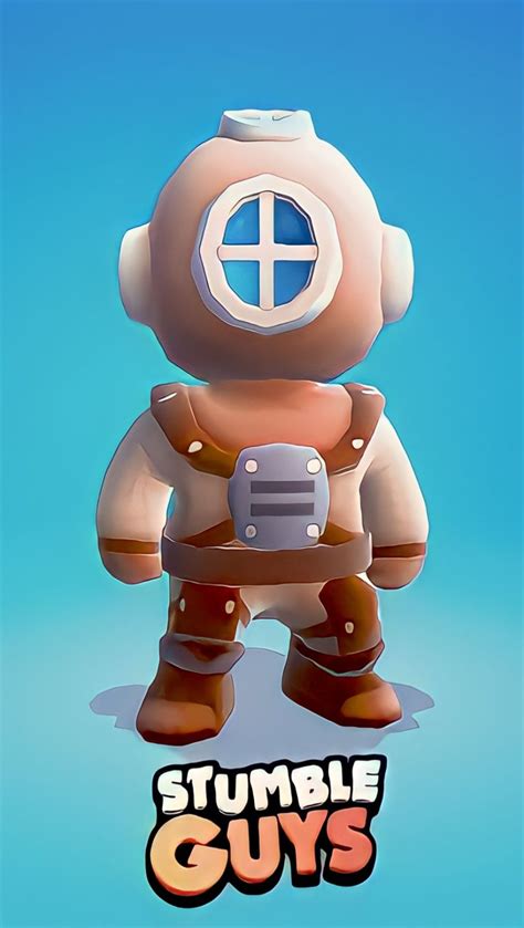 STUMBLE GUYS WALLPAPER - SKINS EPIC - DEEP DIVER - Stumble Guys ...