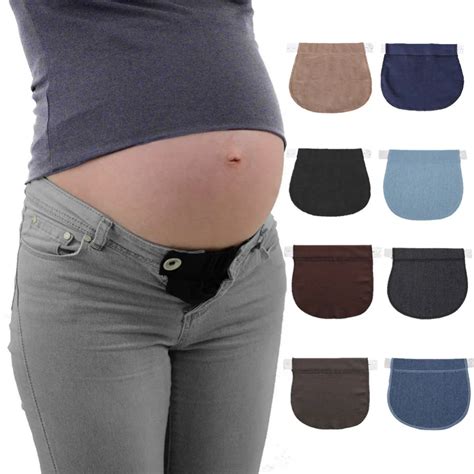 Adjustable Elastic Pants Extended Button Cloth Rubber Band Button