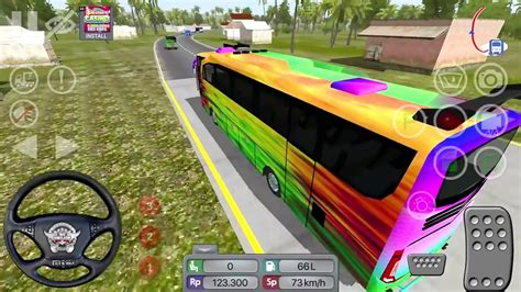 Bus Simulator Indonesia 3 Bussid Bus Game Android Gameplay