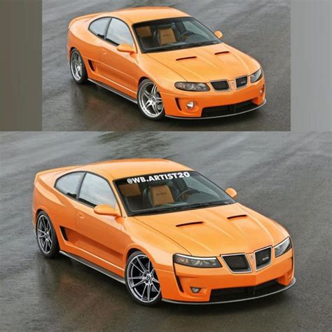 Modern Fifth Gen Pontiac Gto Rendered With More Attitude Gm Authority