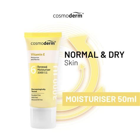 Cosmoderm Vitamin E Renewal Moisturiser 3000 Iu 50ml Lazada