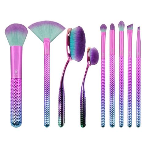 Kit De Brochas Para Maquillaje De Piezas Deluxe Estilo Prismatic