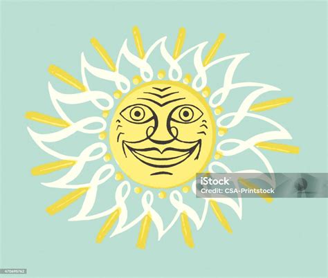 Sunshine Stock Illustration Download Image Now 2015 Blue