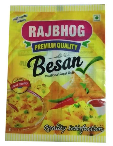 Printed Besan Packaging Pouch Heat Sealed At Rs 250 Kg In New Delhi