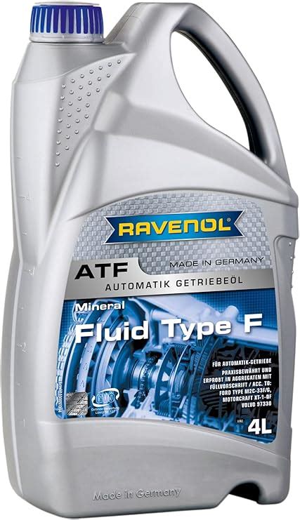 Amazon Fr RAVENOL ATF Fluid Type F Huile De Transmission Automatique 4 L