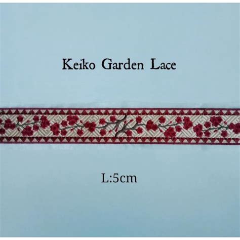 Jual Renda Keiko Garden Lace Per Meter Shopee Indonesia