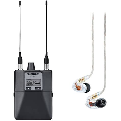 Shure P10R Wireless Bodypack Receiver Kit With SE425 In Ear