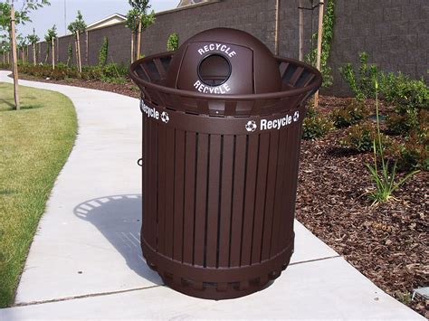 Recycling Iron Valley Trash Receptacle Exclusive