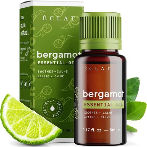 Eclat Organic Bergamot Essential Oil 5ml Cut Price Barrys