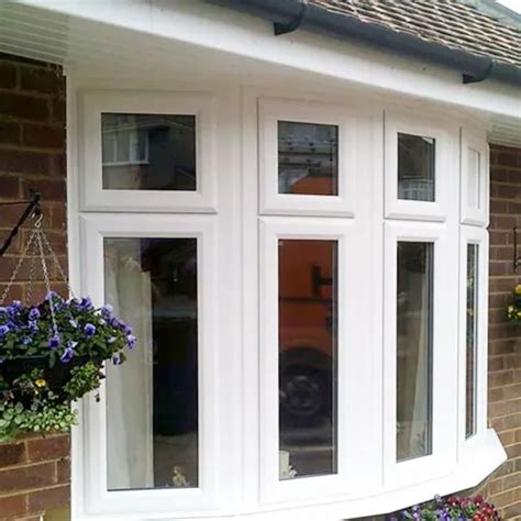 White UPVC Bay Window 5 Mm 22 Mm Rectangular At Rs 600 Square Feet In