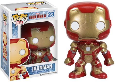 Funko Pop Marvel Iron Man 3 Iron Man Mark 42 Bobble Head Figure 23 Us