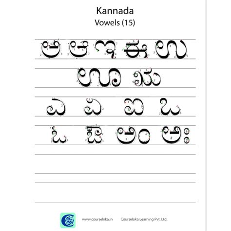 16 Cool Kannada Worksheets For Grade 1